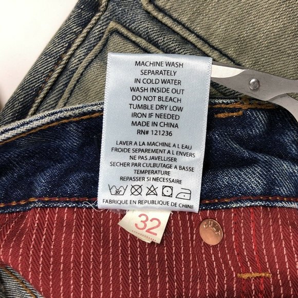 Cult of Individuality Logan Distressed Denim Short - Picture 7 of 10